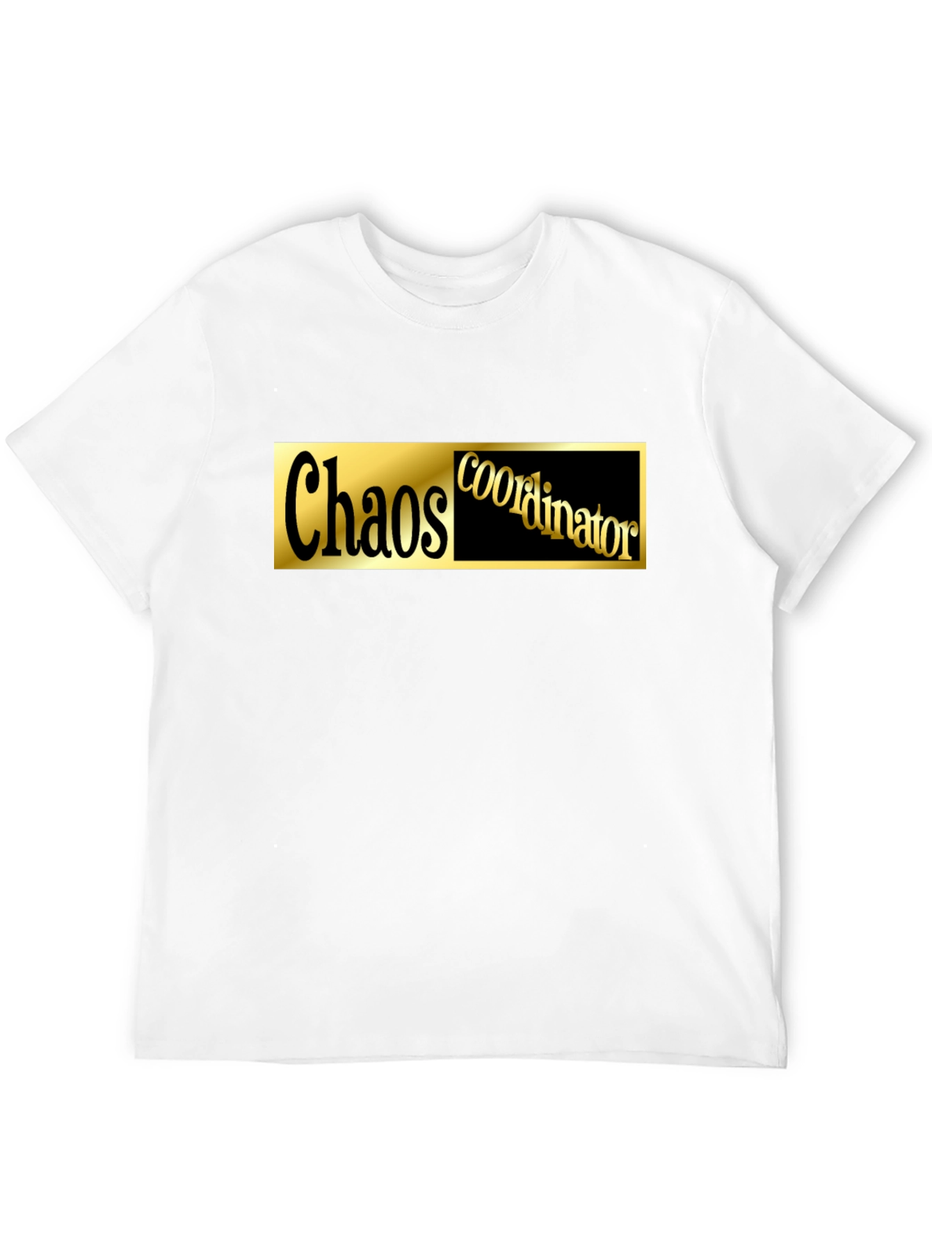 Chaos Coordinator Black T-Shirt