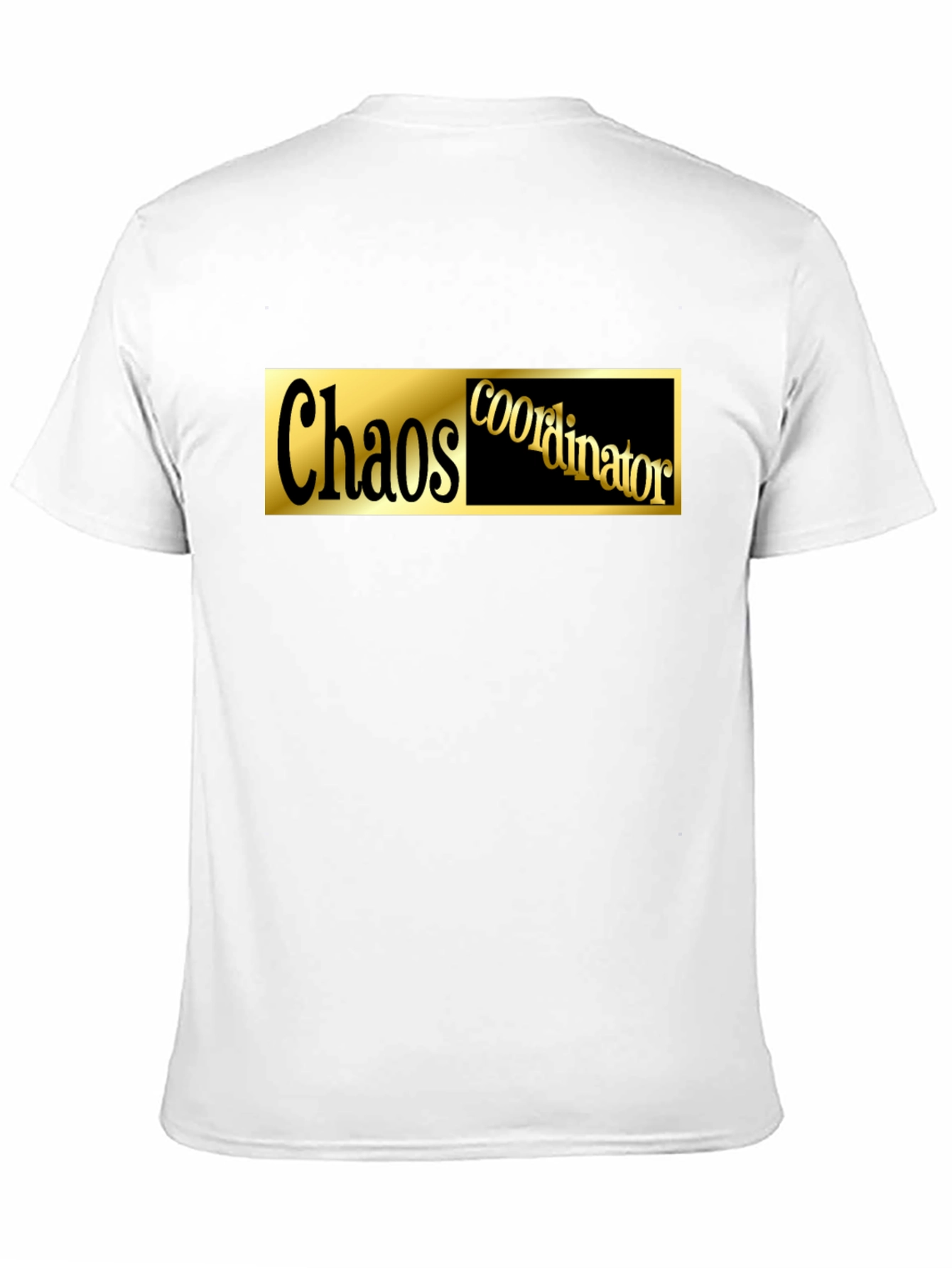 Chaos Coordinator Black T-Shirt