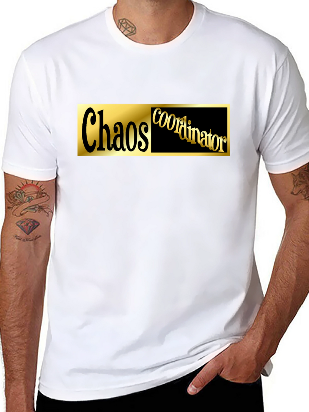 Chaos Coordinator Black T-Shirt