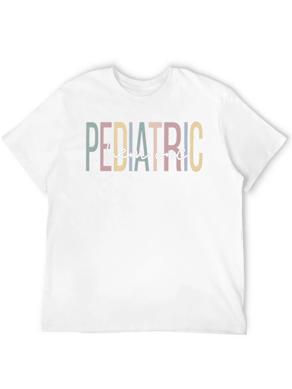 Pediatric Hem Onc T-Shirt - Black Graphic Tee