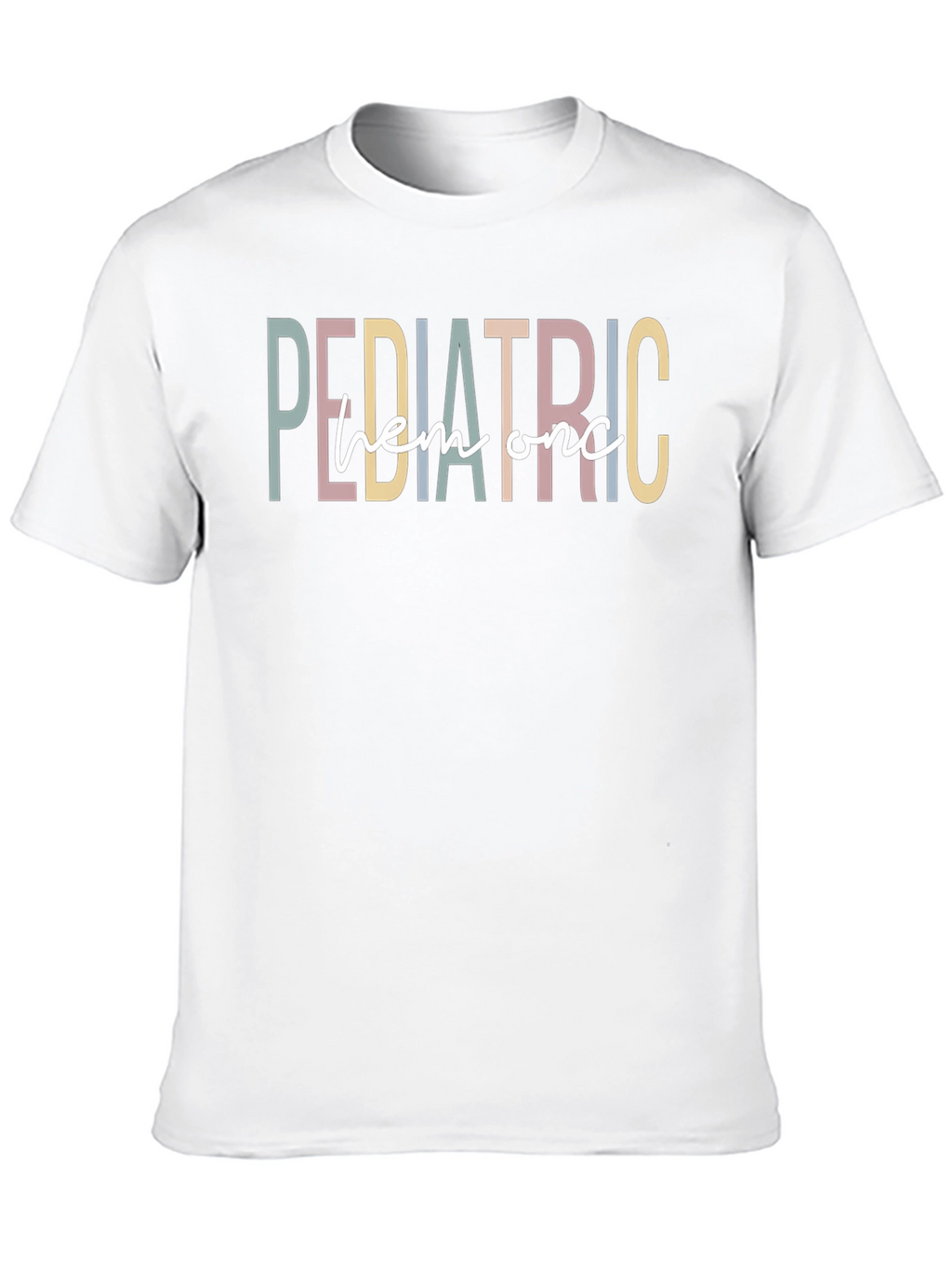 Pediatric Hem Onc T-Shirt - Black Graphic Tee
