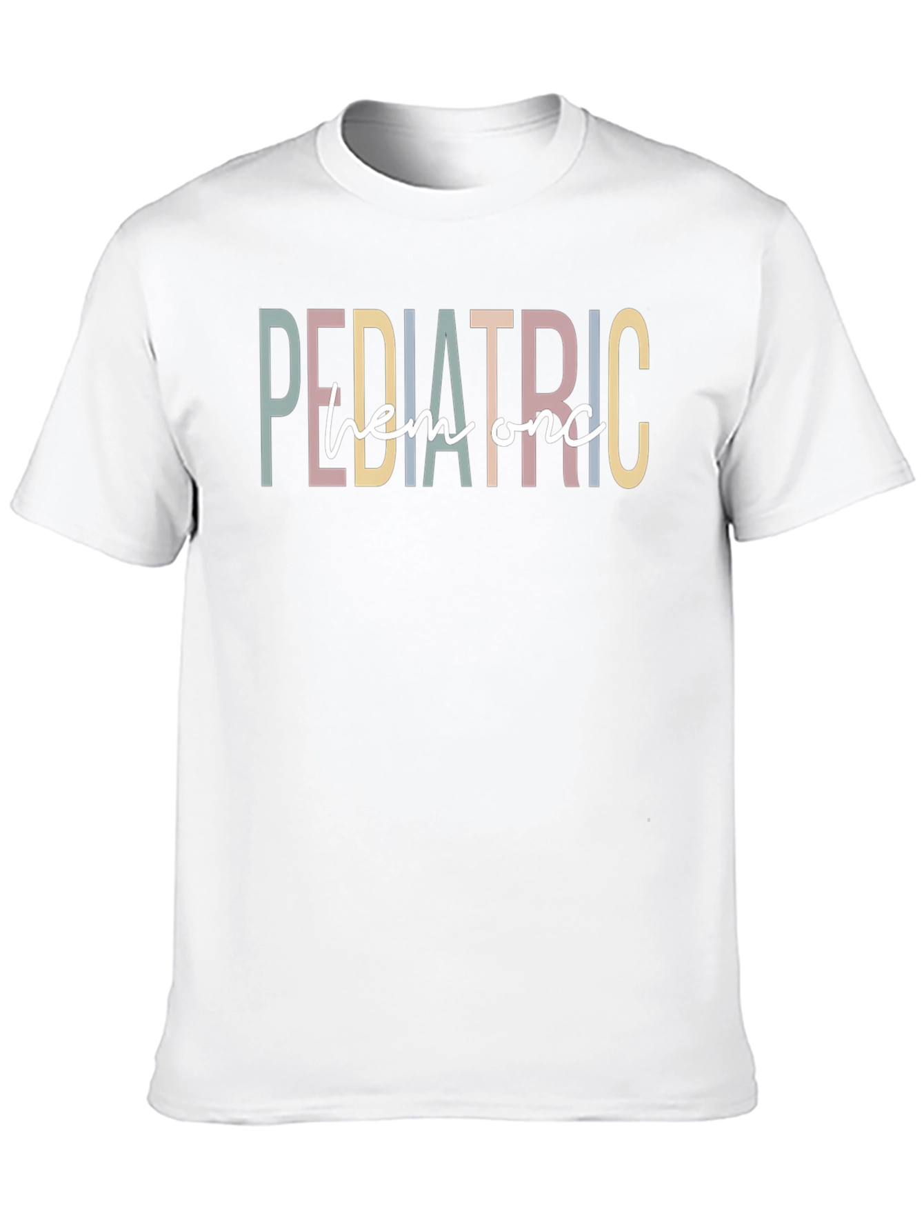Pediatric Hem Onc T-Shirt - Black Graphic Tee