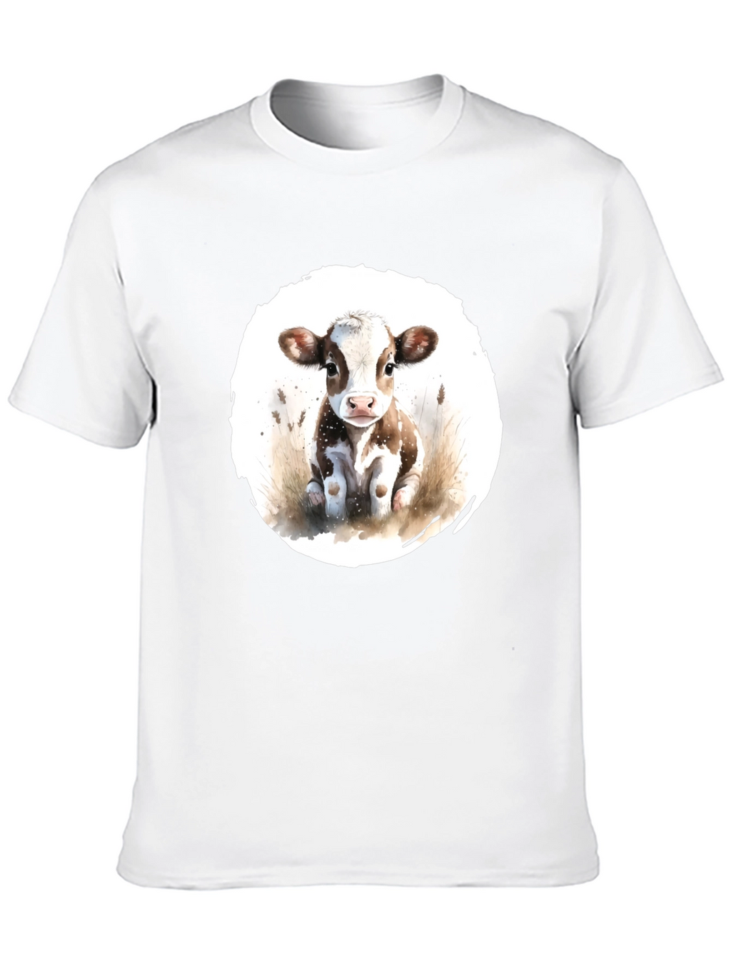 Cute Cow Graphic T-Shirt - Unisex Black Tee