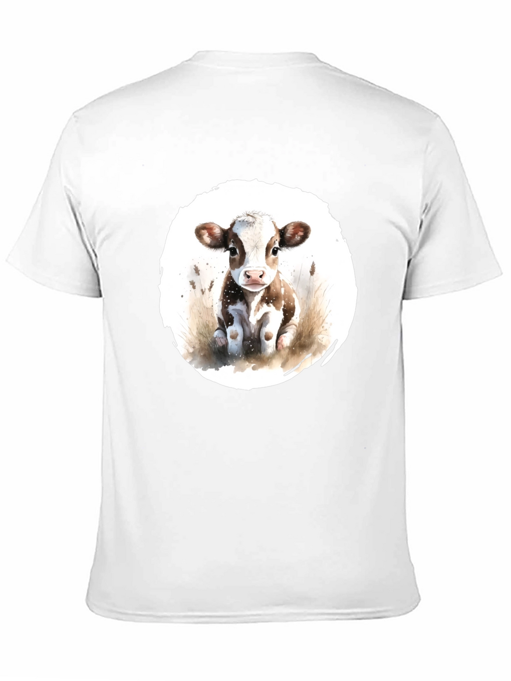 Cute Cow Graphic T-Shirt - Unisex Black Tee