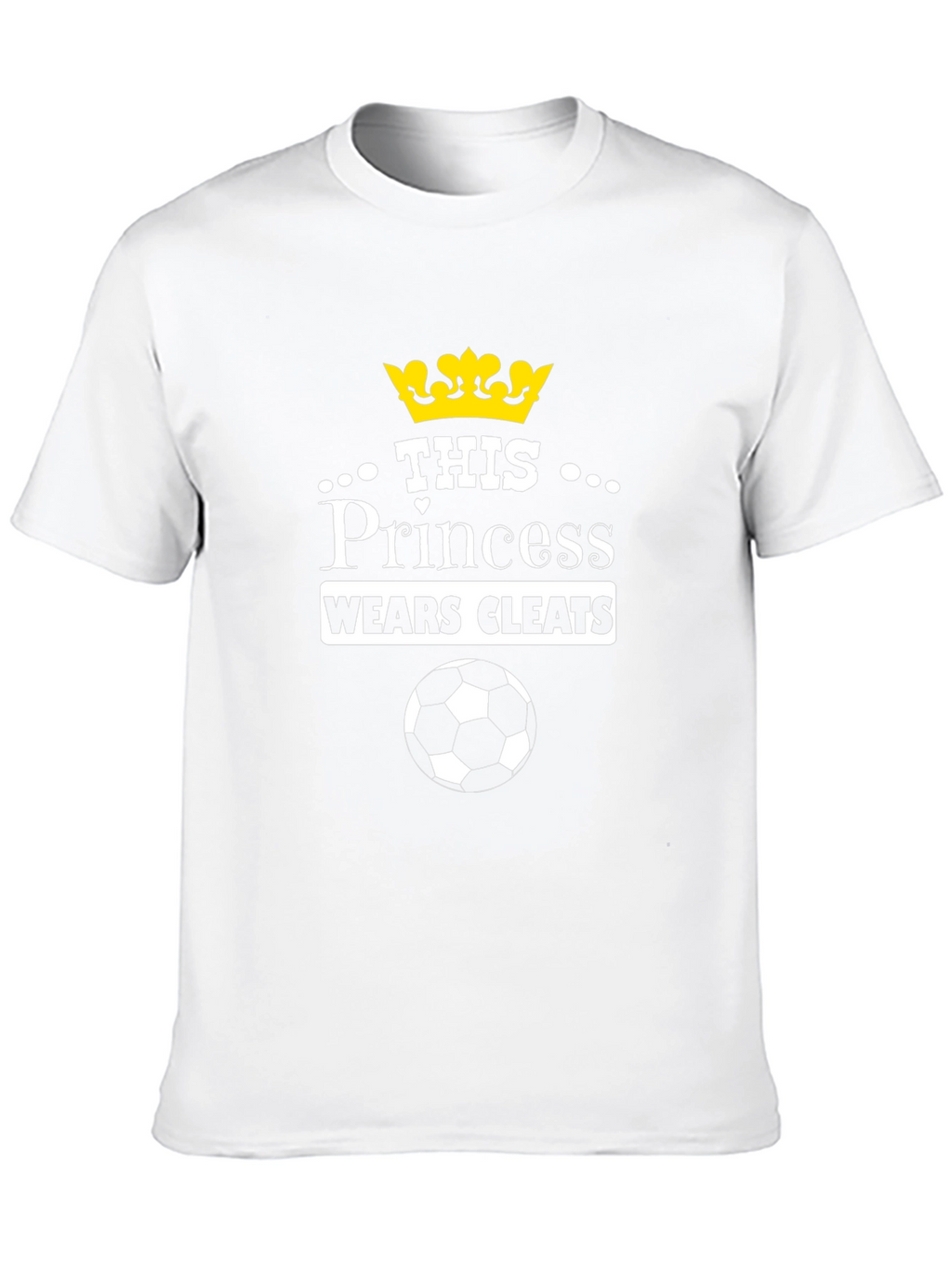 Princess Wears Cleats Soccer T-Shirt