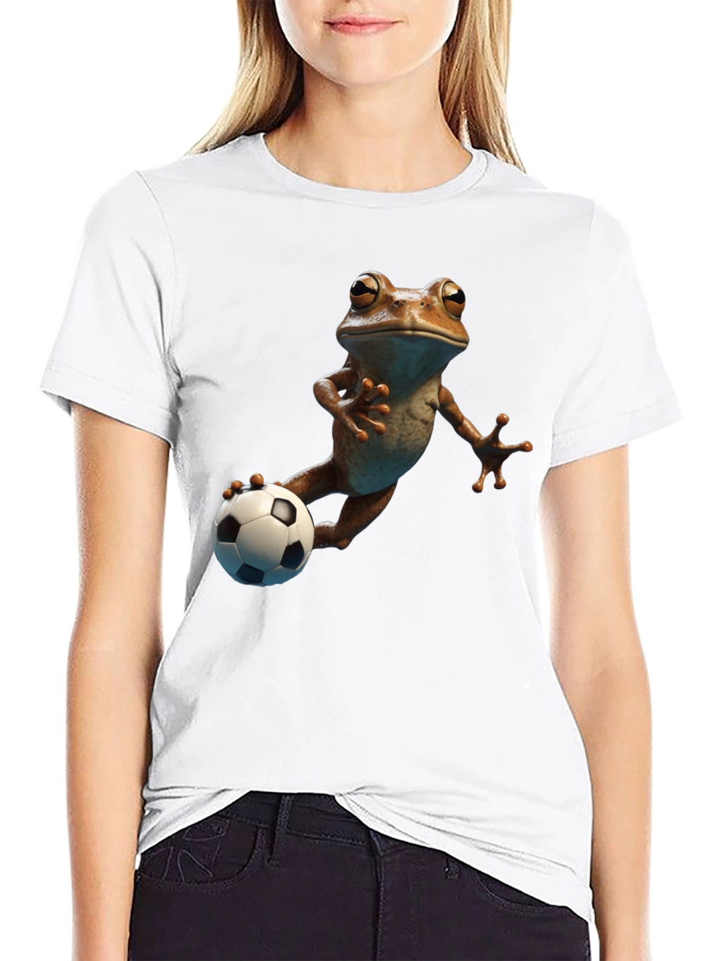 Frog Soccer Player T-Shirt
