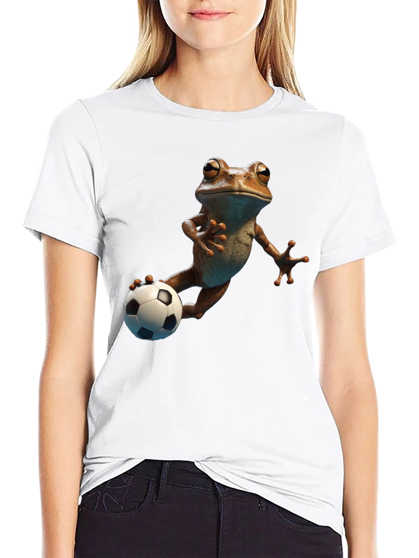 Frog Soccer Player T-Shirt