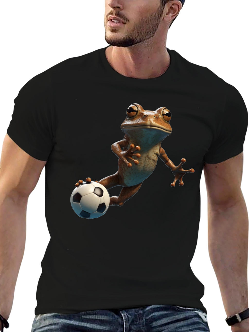 Frog Soccer Player T-Shirt