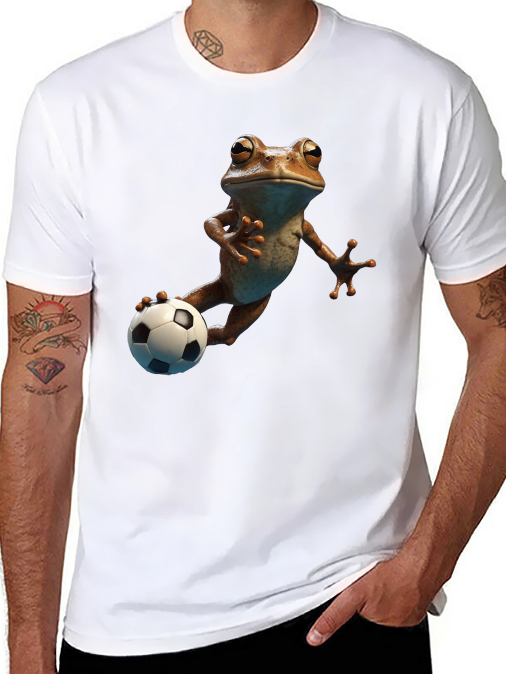 Frog Soccer Player T-Shirt