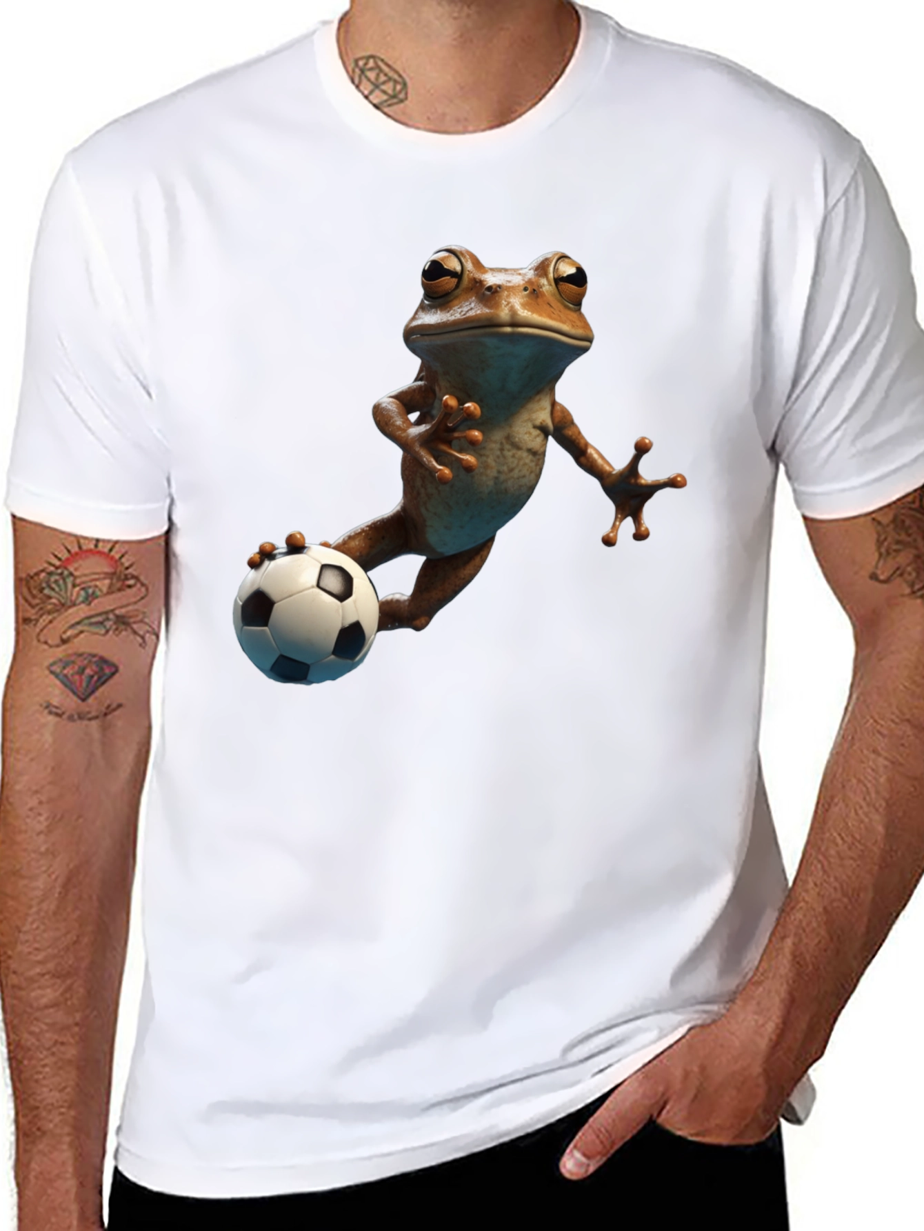Frog Soccer Player T-Shirt