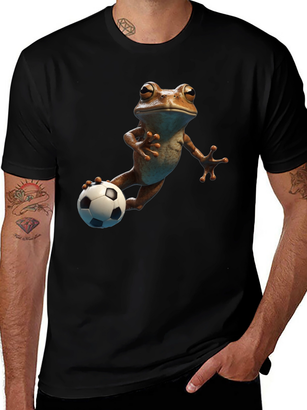 Frog Soccer Player T-Shirt