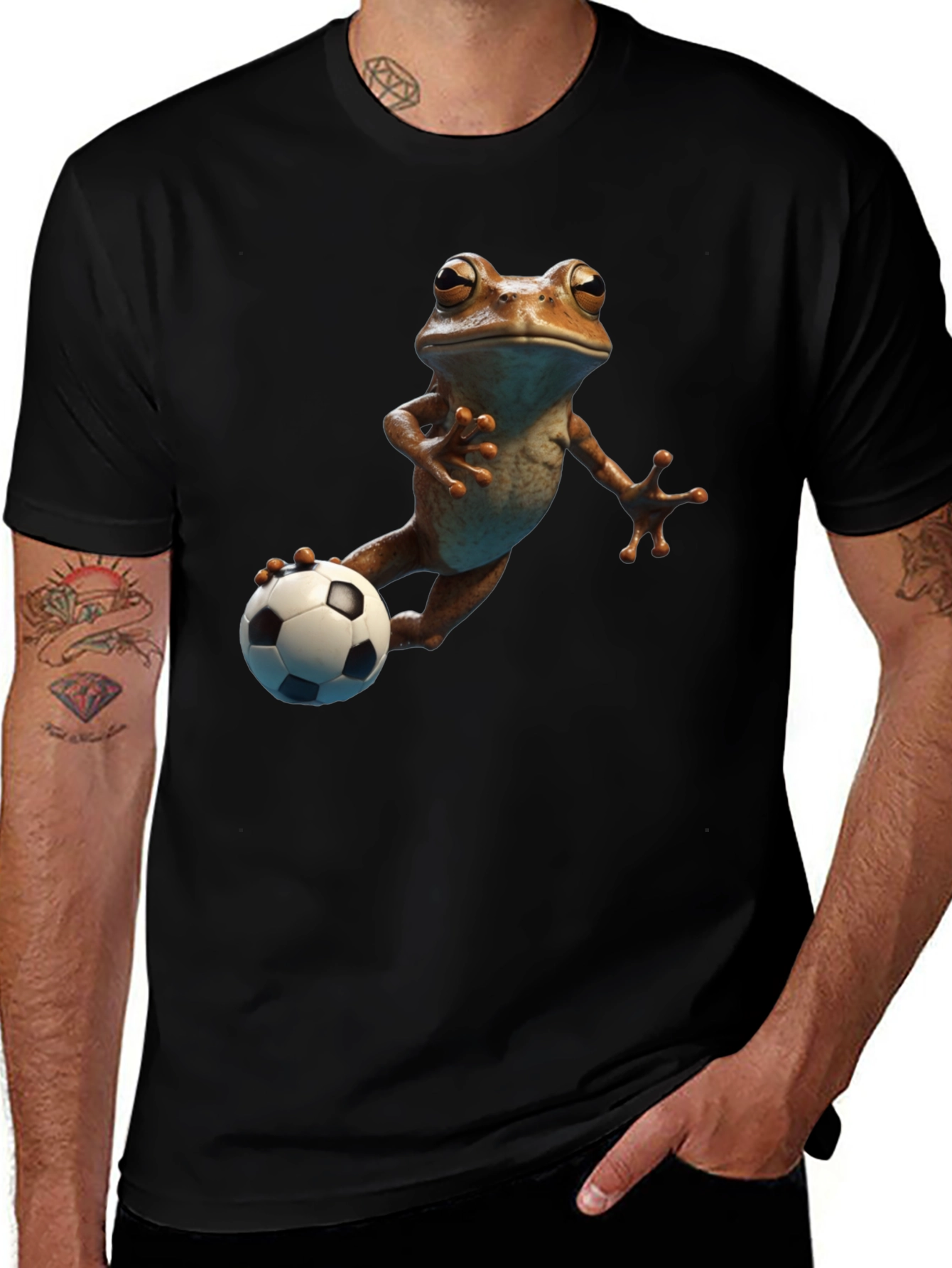 Frog Soccer Player T-Shirt
