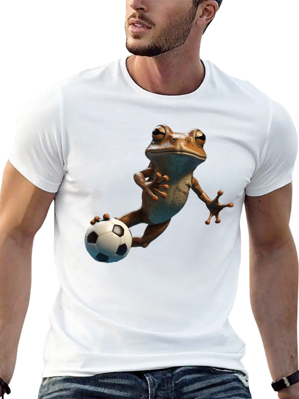Frog Soccer Player T-Shirt
