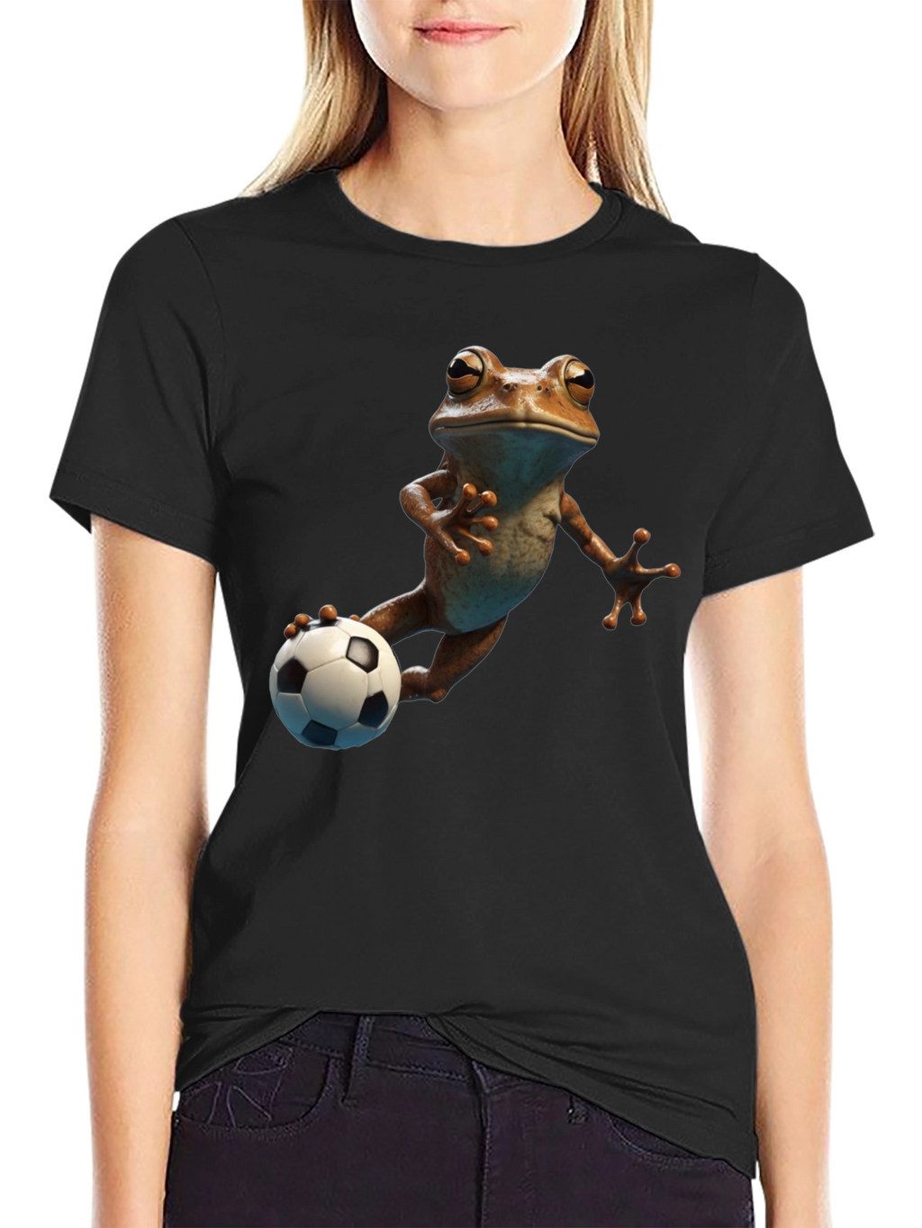 Frog Soccer Player T-Shirt