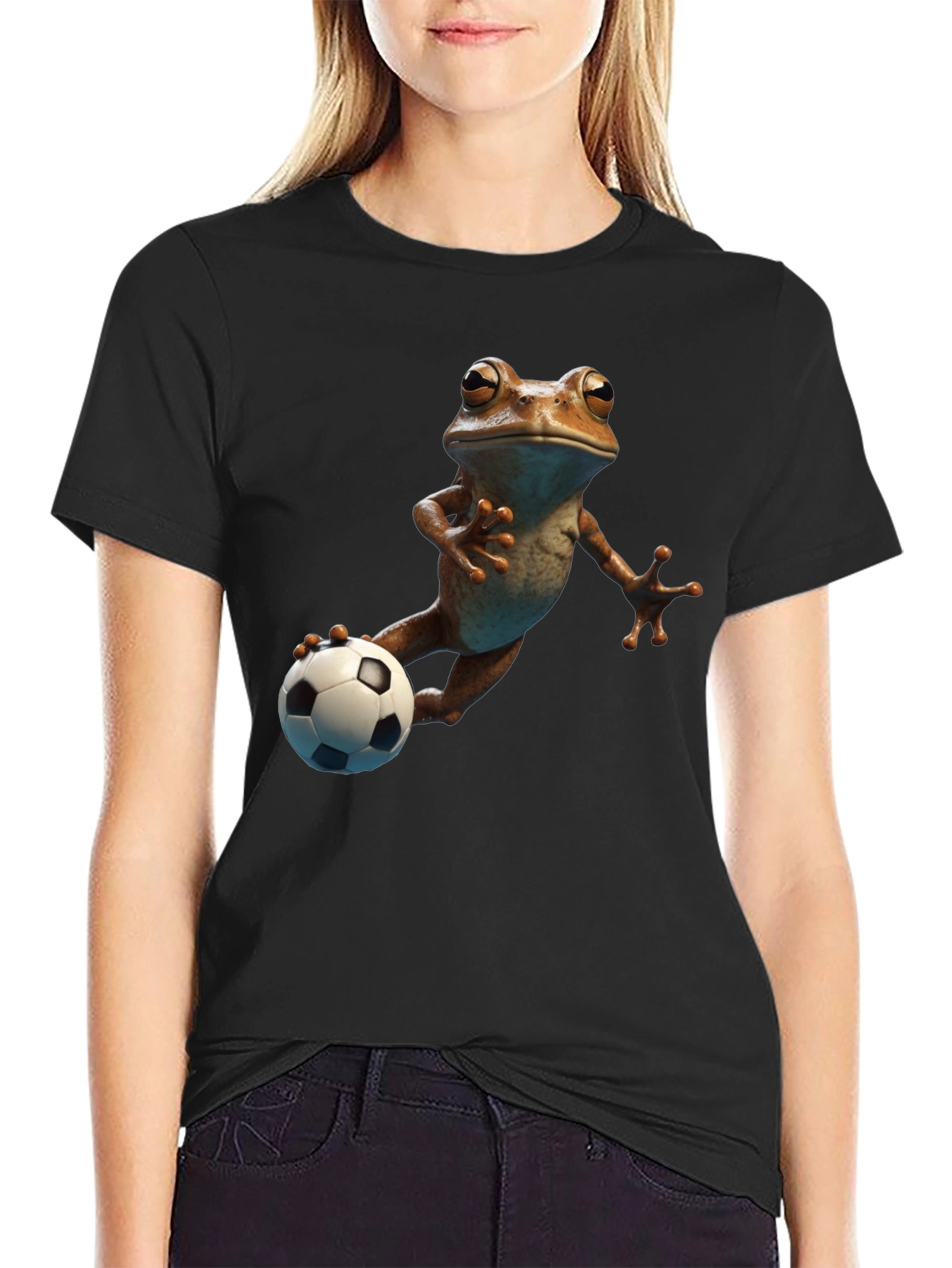 Frog Soccer Player T-Shirt
