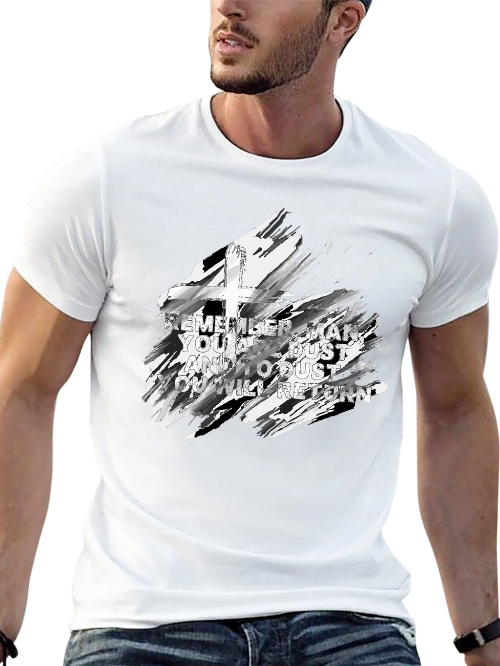 Memento Mori Cross Graphic Tee