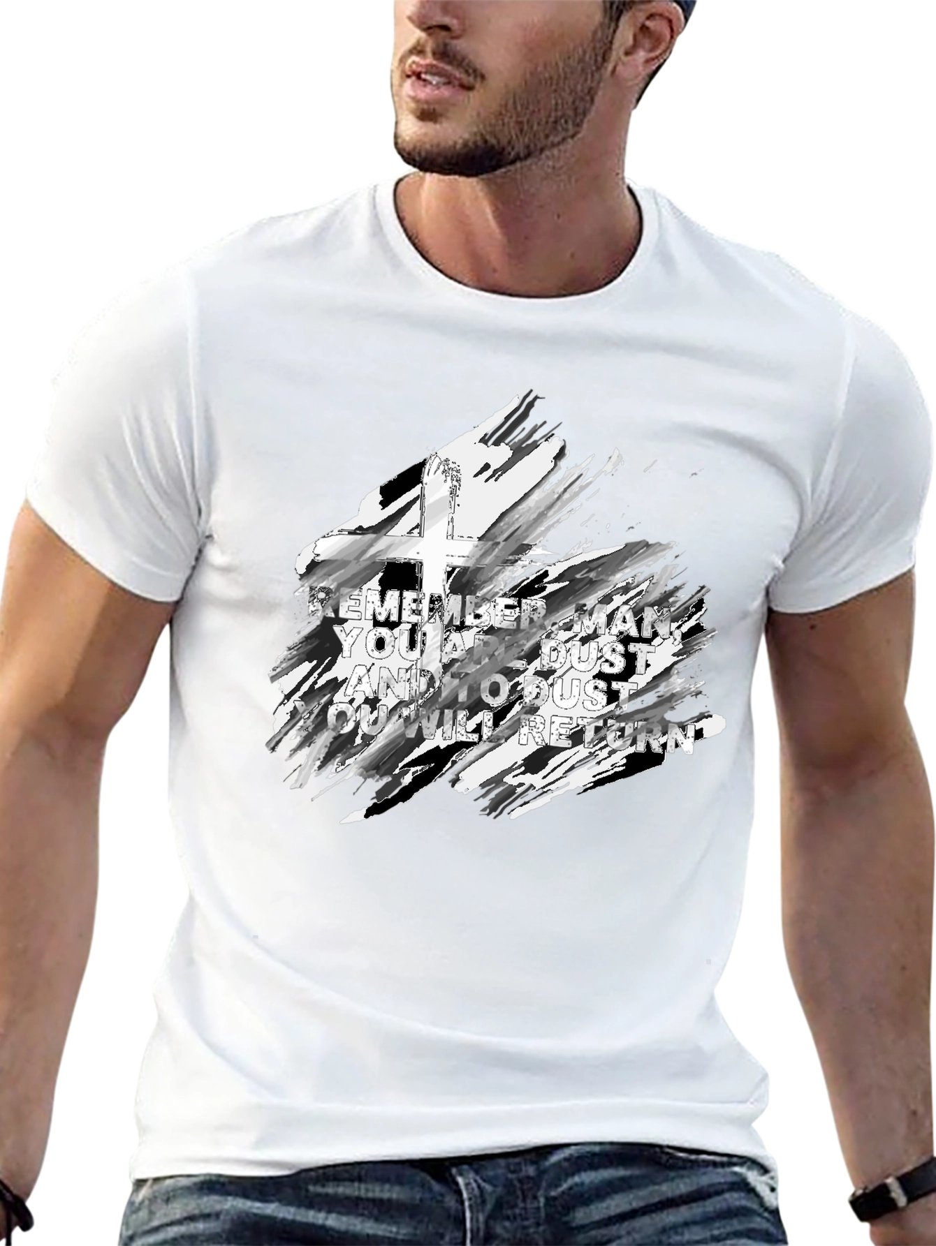 Memento Mori Cross Graphic Tee