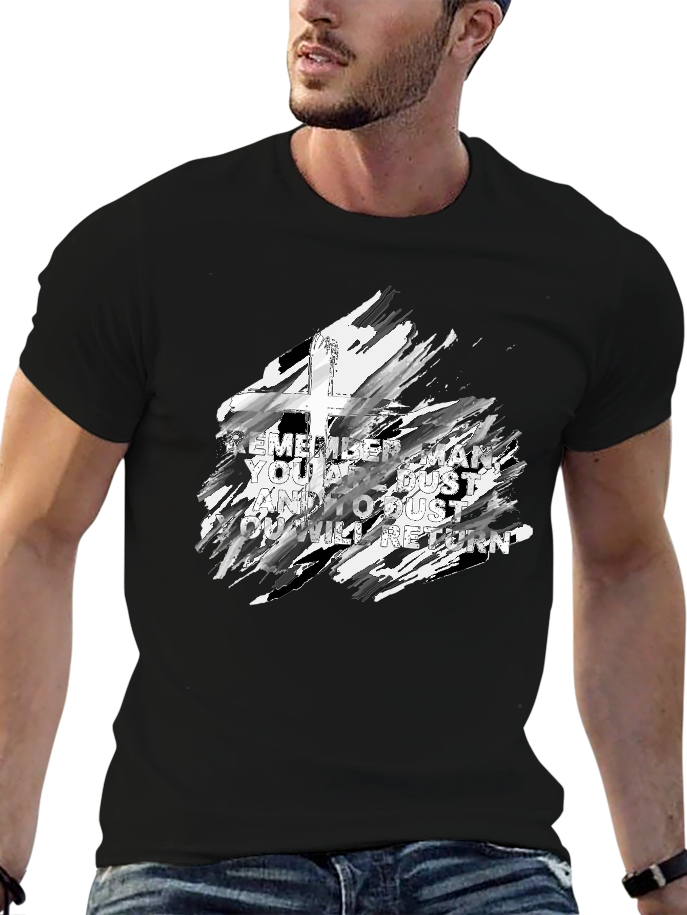 Memento Mori Cross Graphic Tee