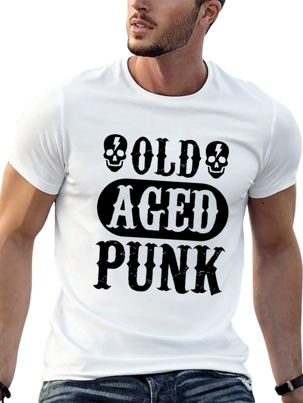 Old Aged Punk Graphic Tee
