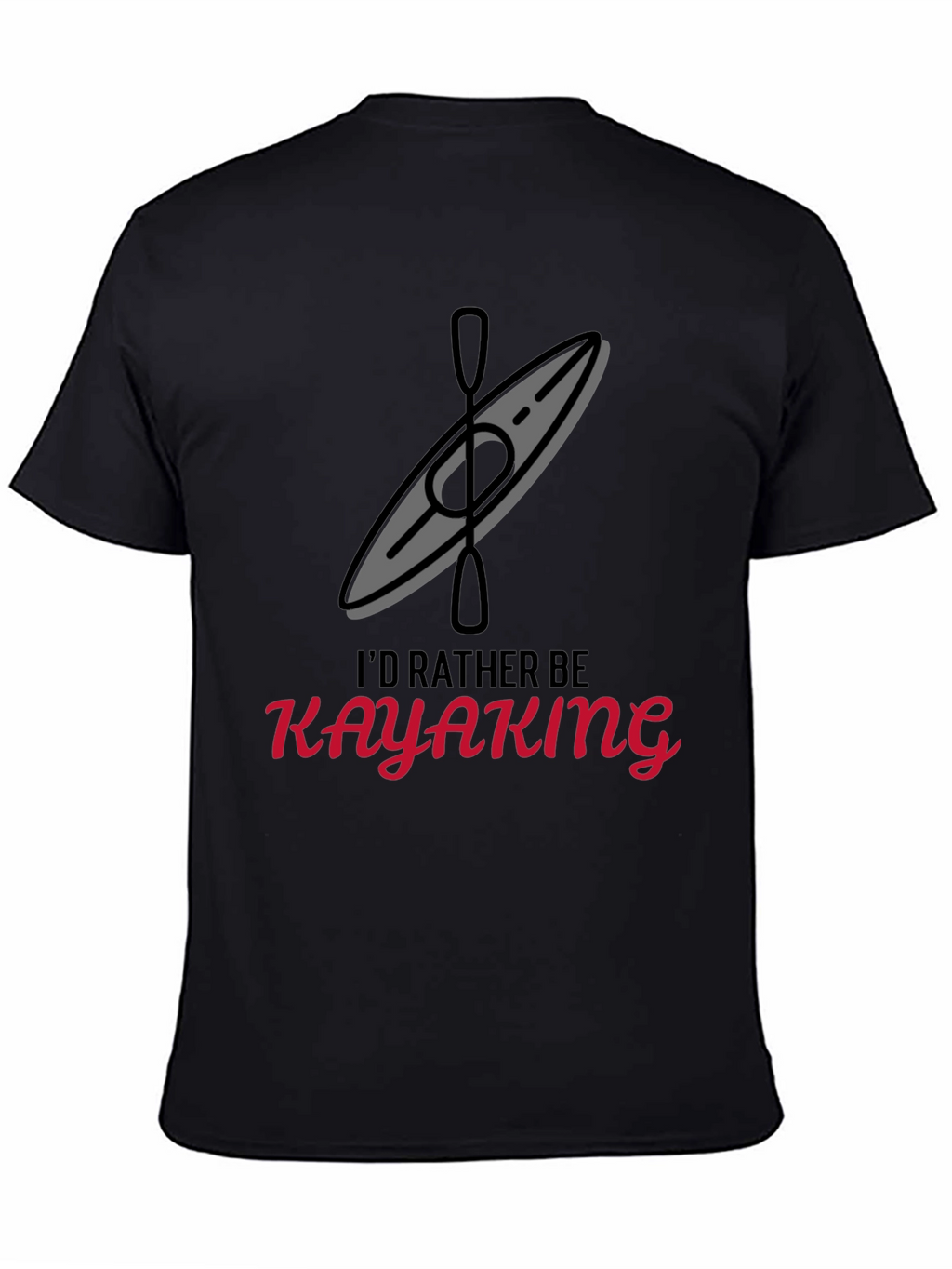 Id Rather Be Kayaking Graphic T-Shirt