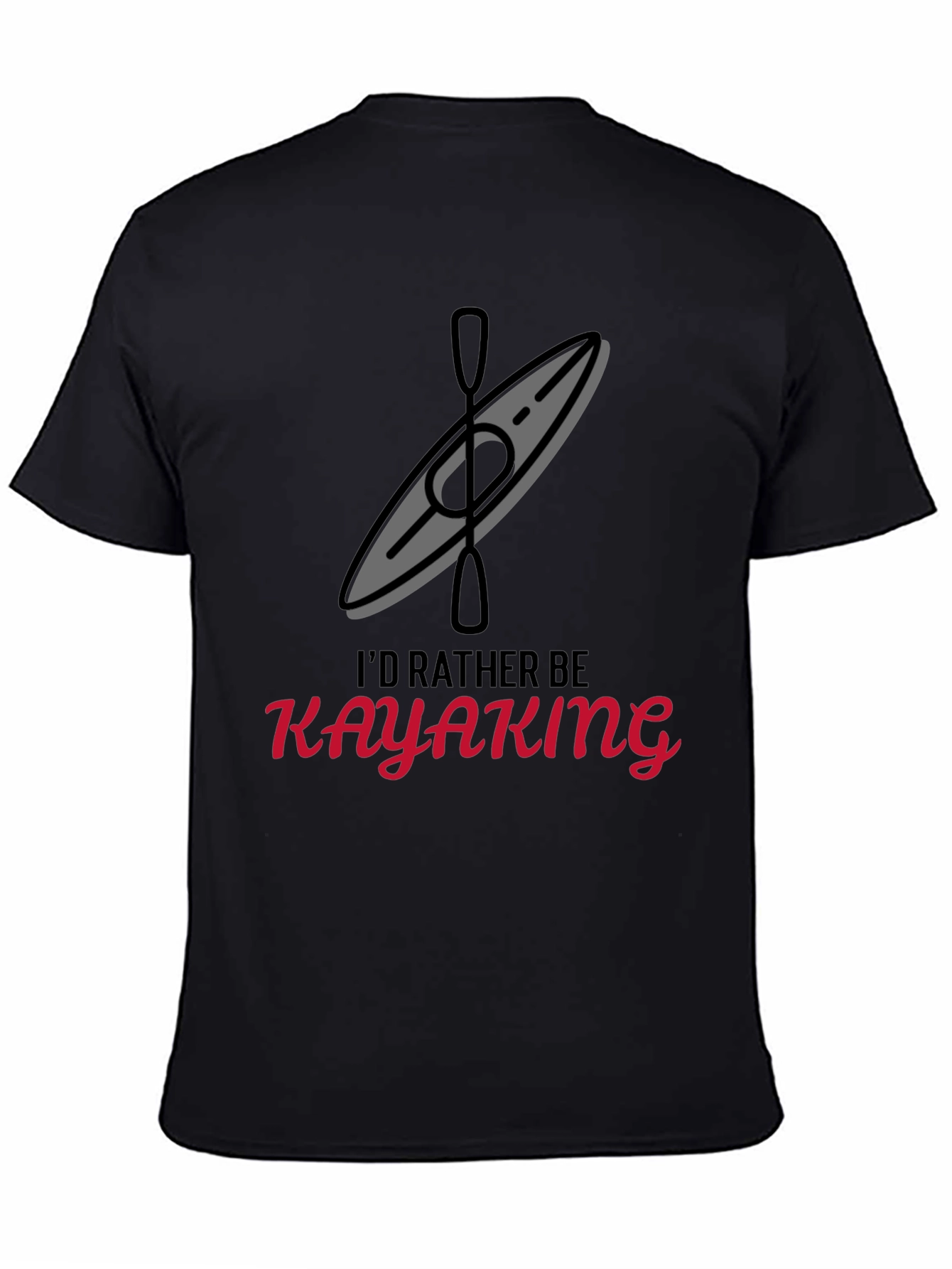 Id Rather Be Kayaking Graphic T-Shirt