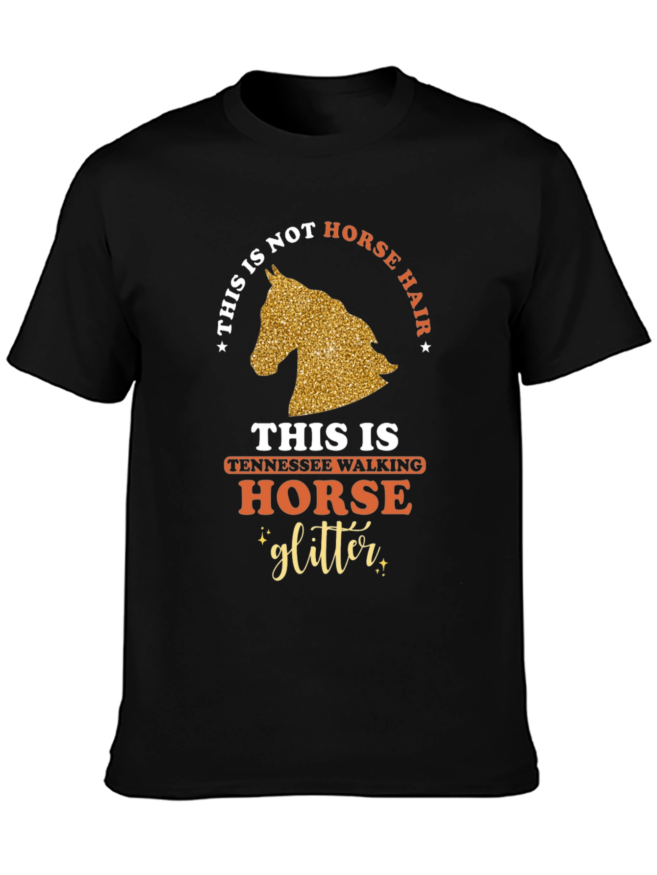 Tennessee Walking Horse Glitter Tee