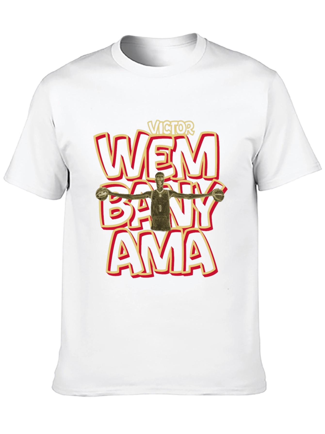 Victor Wembanyama T-Shirt - Basketball Graphic Tee