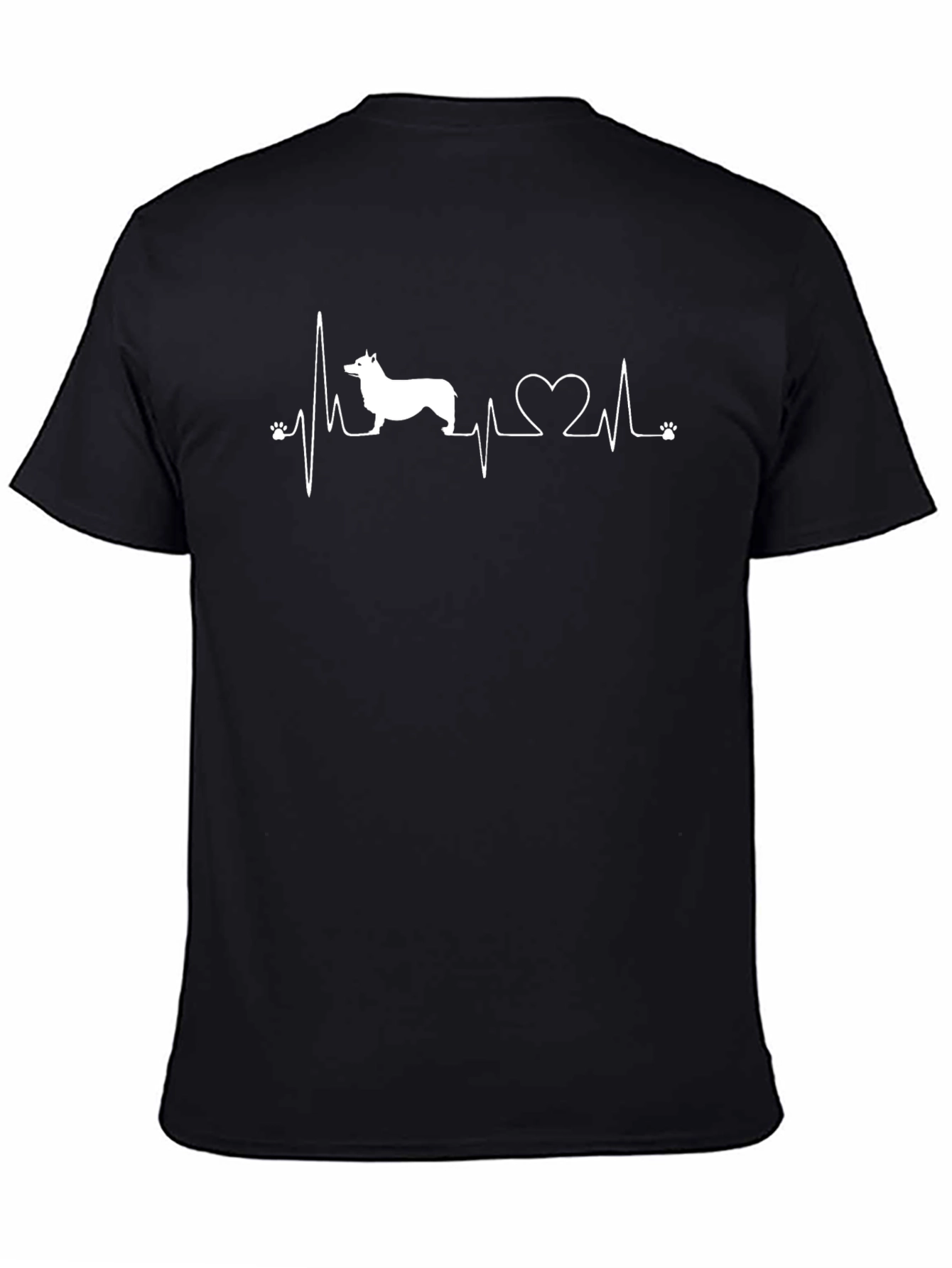 Dog Breed Heartbeat Graphic Tee