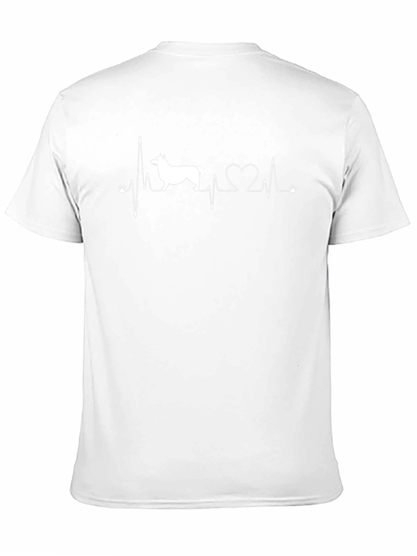 Dog Breed Heartbeat Graphic Tee
