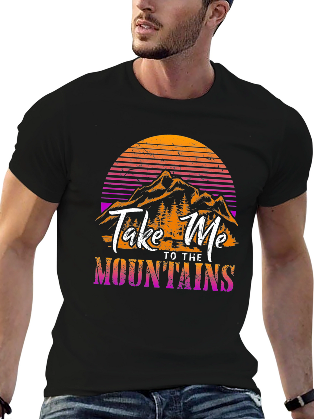 Take Me To The Mountains Graphic T-Shirt