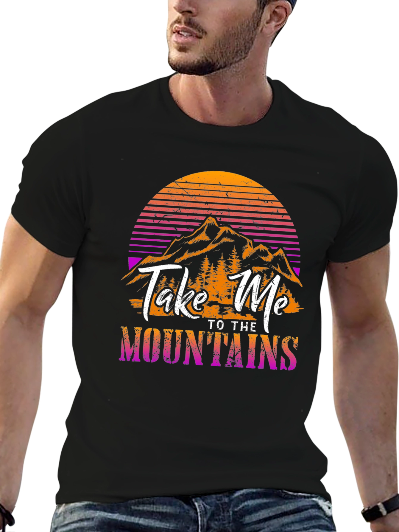 Take Me To The Mountains Graphic T-Shirt