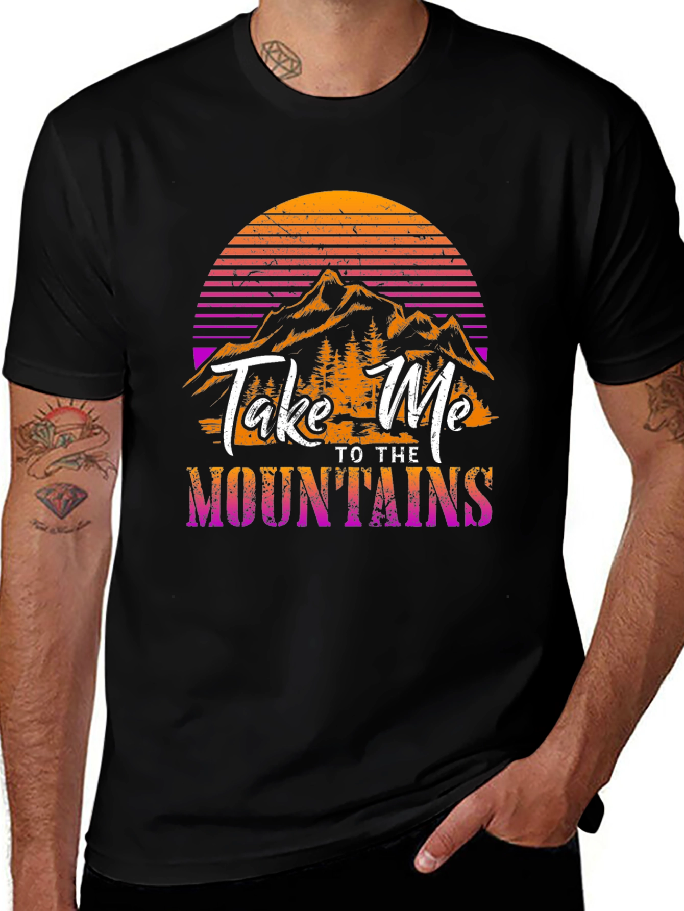 Take Me To The Mountains Graphic T-Shirt