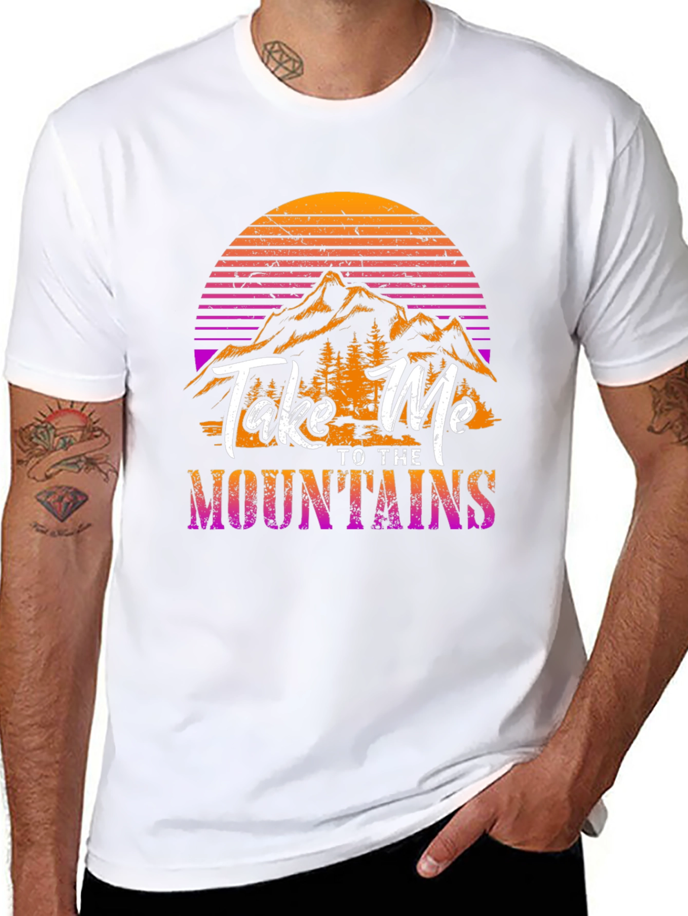 Take Me To The Mountains Graphic T-Shirt