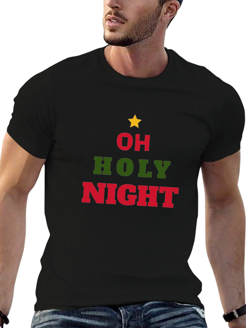Oh Holy Night Christmas T-Shirt
