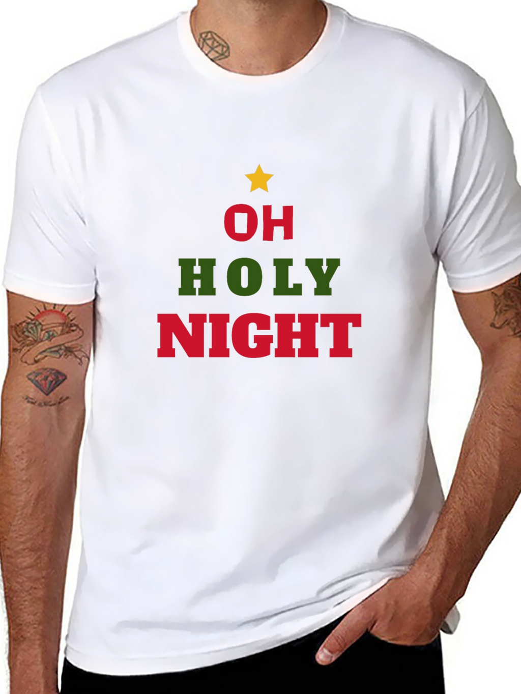 Oh Holy Night Christmas T-Shirt