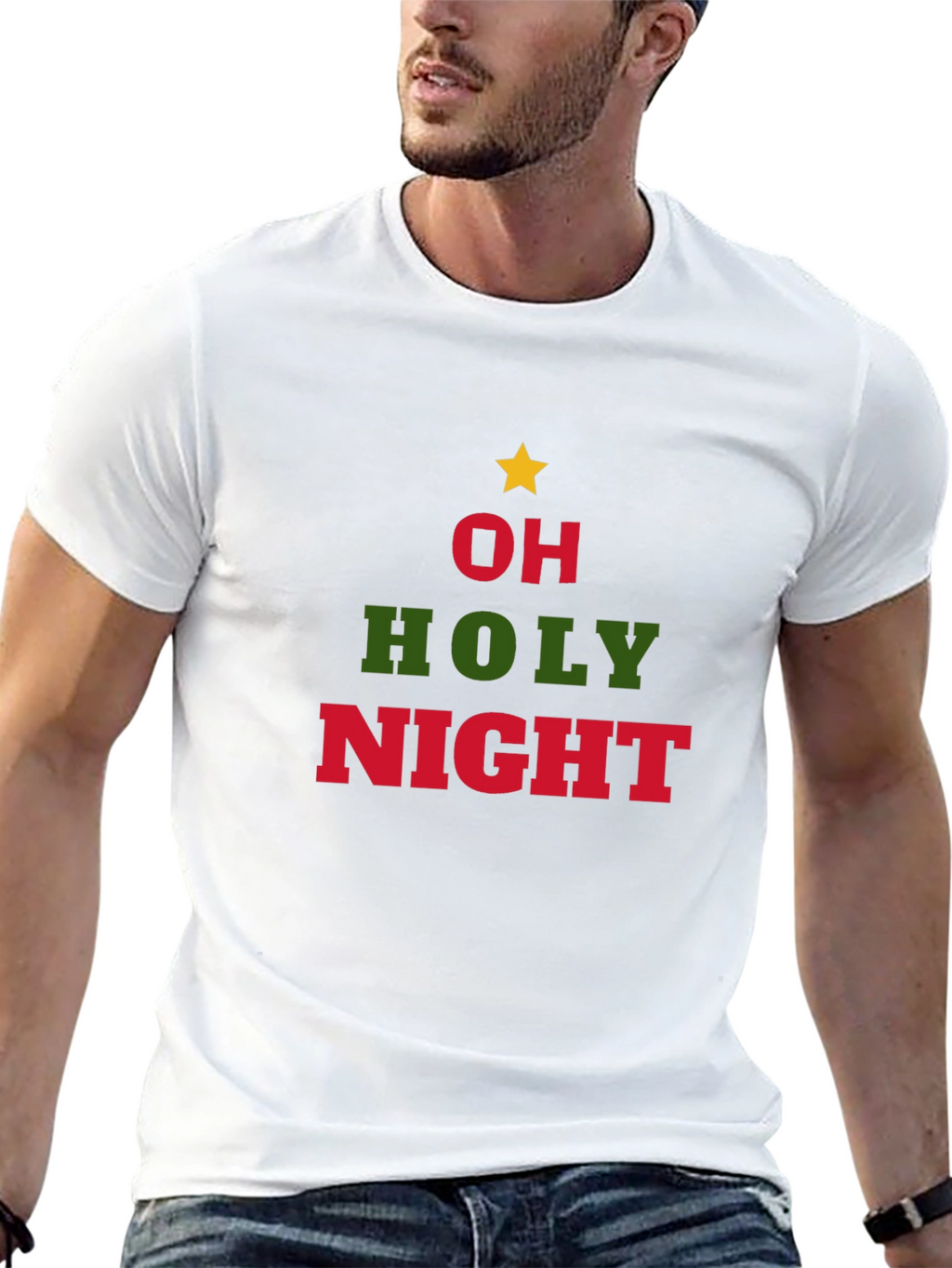 Oh Holy Night Christmas T-Shirt