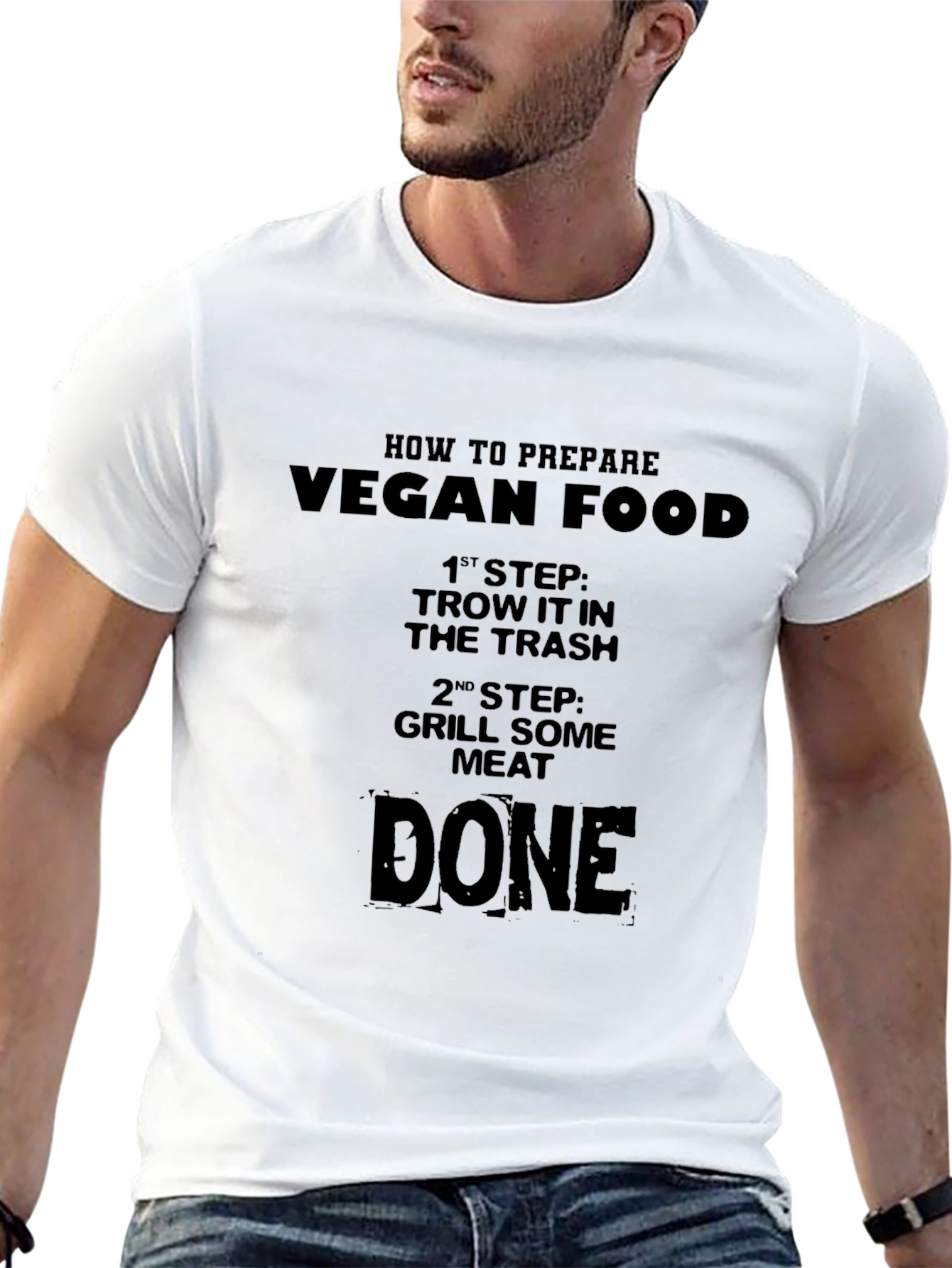 Vegan Food Preparation T-Shirt