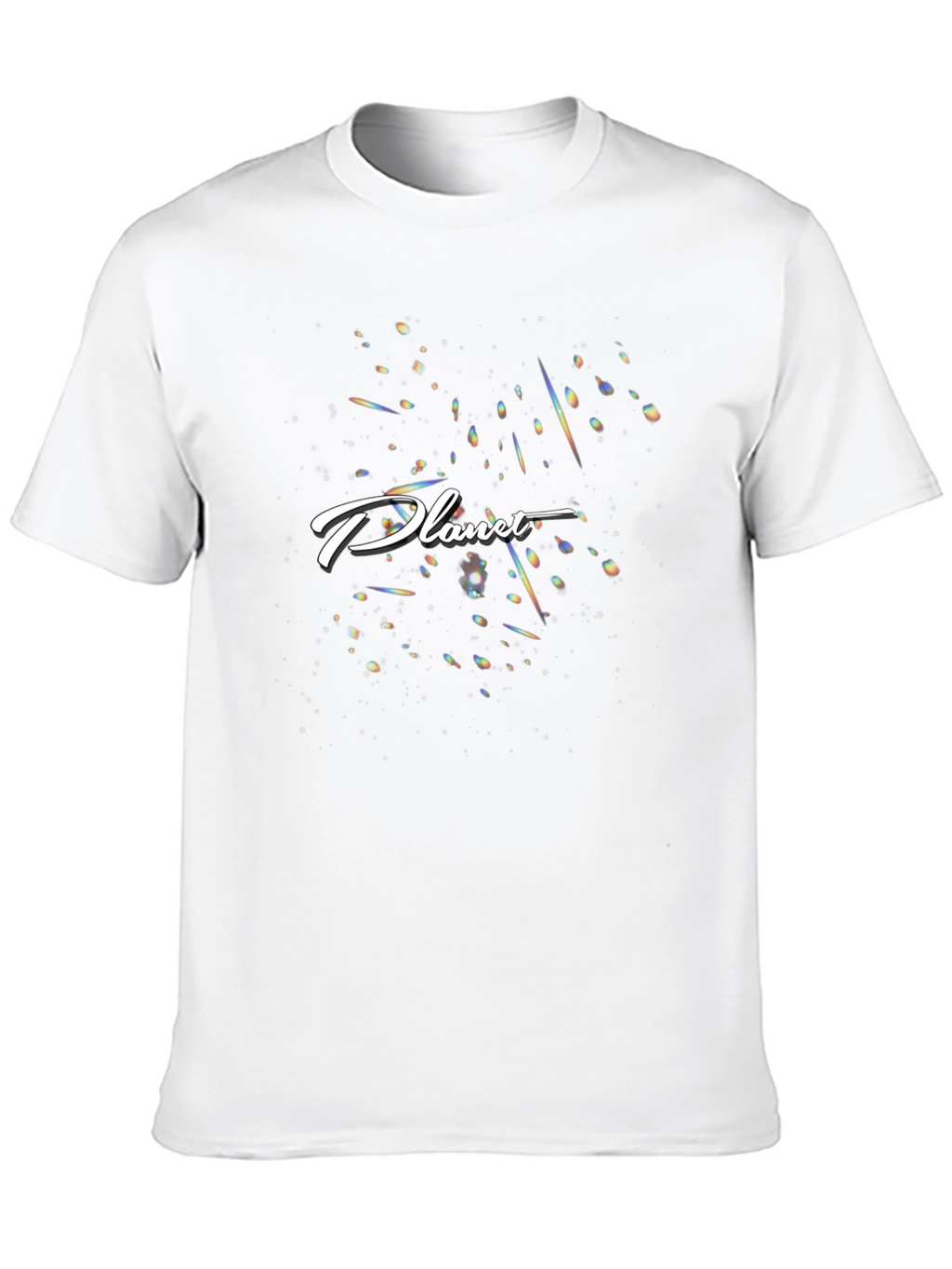 Planet Graphic Black T-Shirt