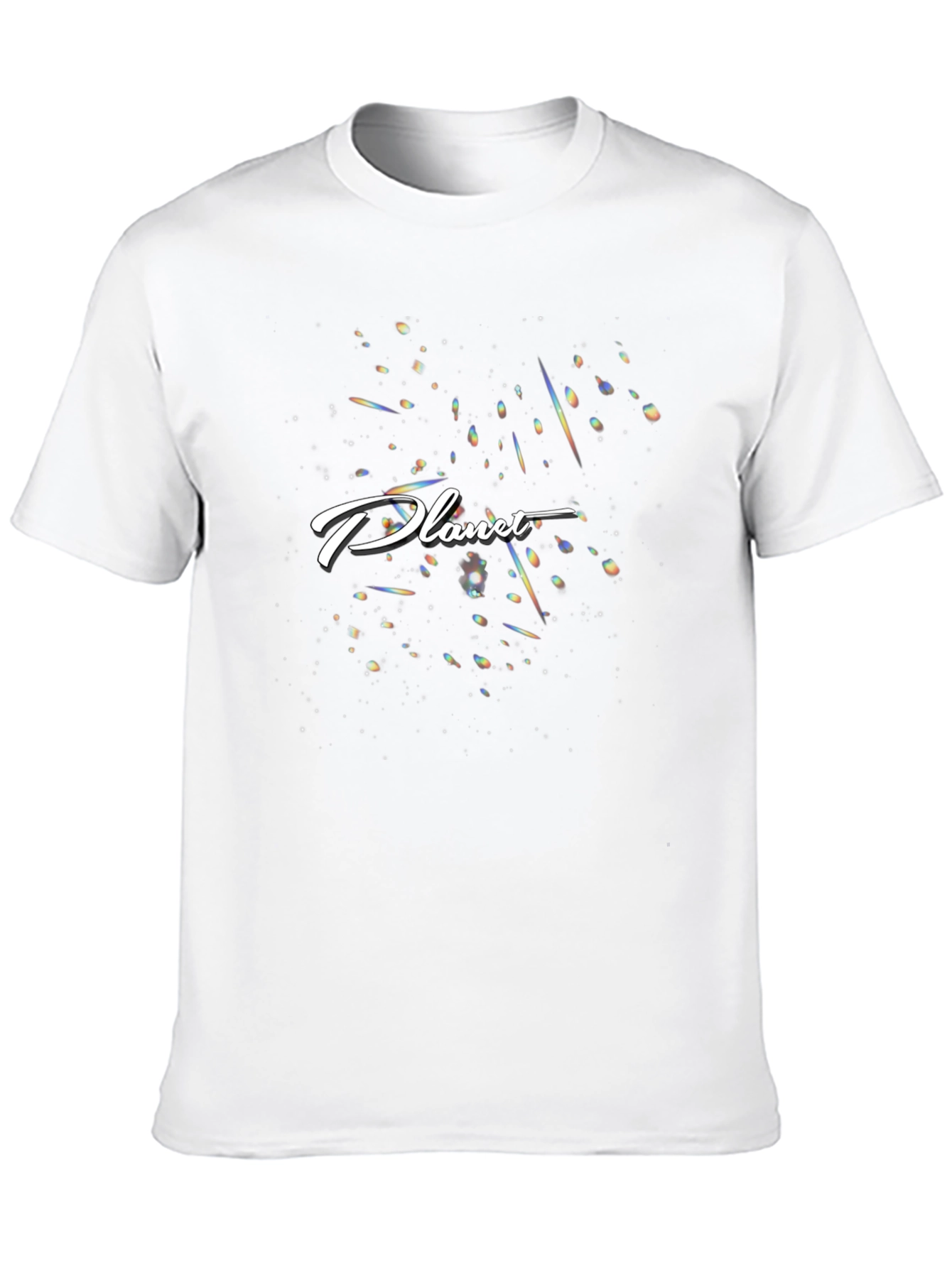 Planet Graphic Black T-Shirt