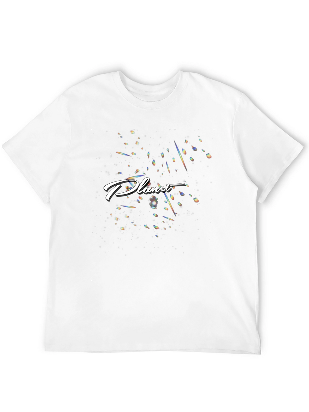 Planet Graphic Black T-Shirt