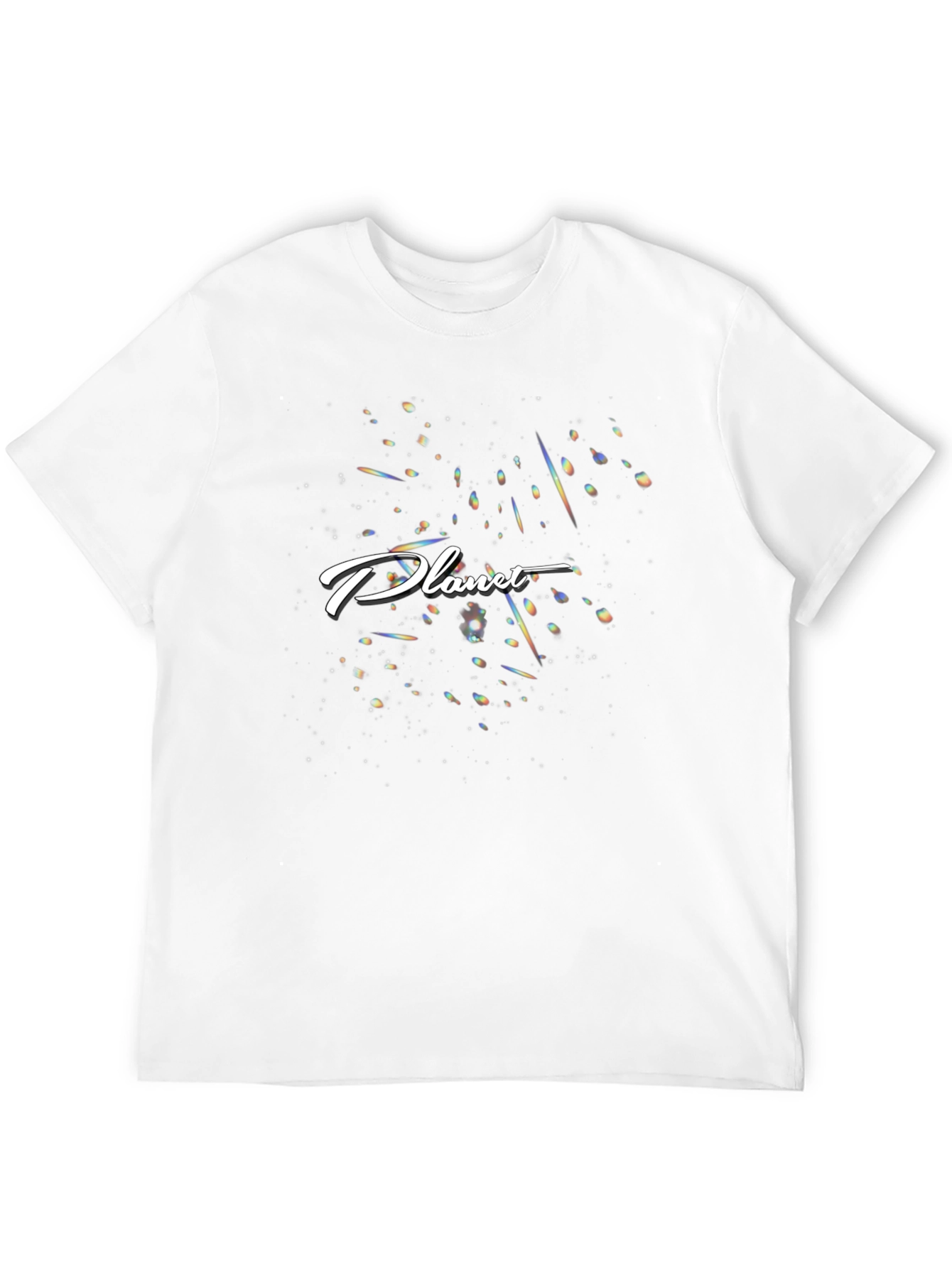 Planet Graphic Black T-Shirt
