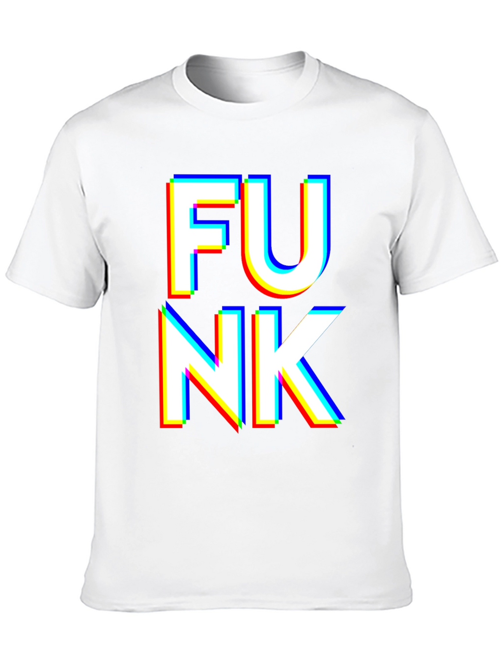 Funky Black T-Shirt - Bold Graphic Print