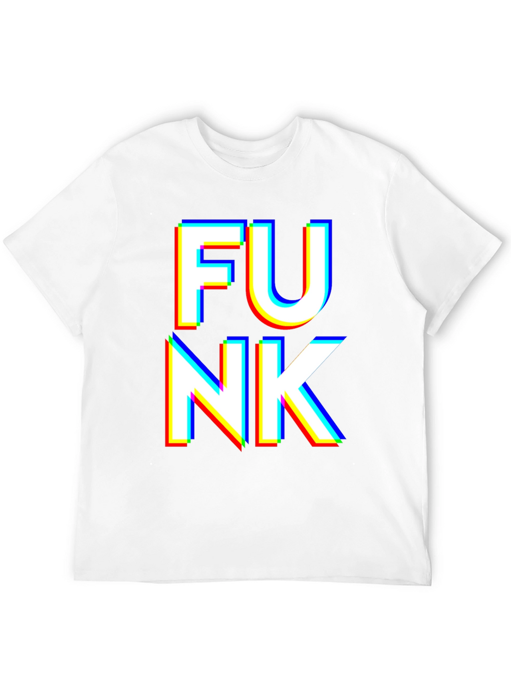 Funky Black T-Shirt - Bold Graphic Print