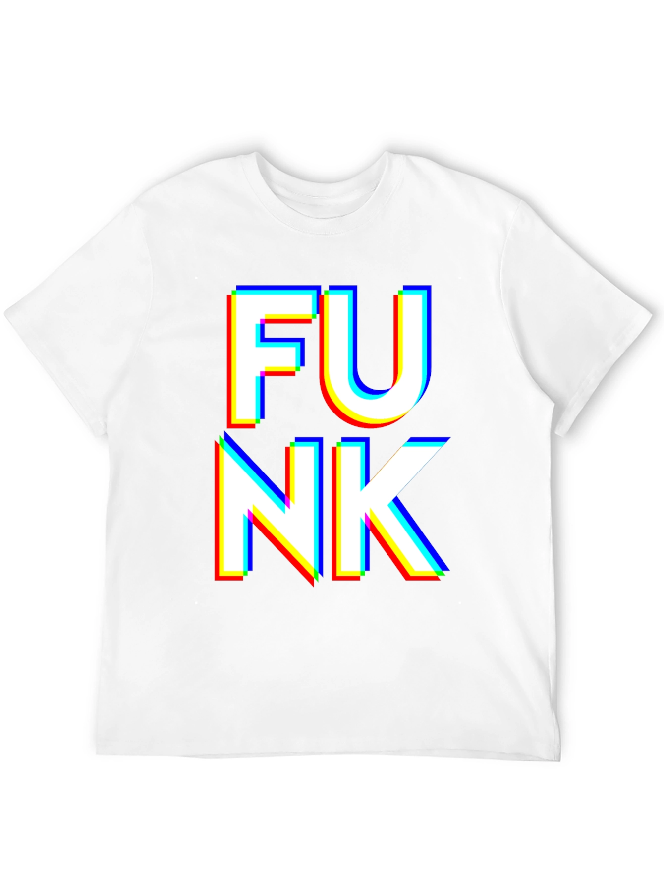 Funky Black T-Shirt - Bold Graphic Print
