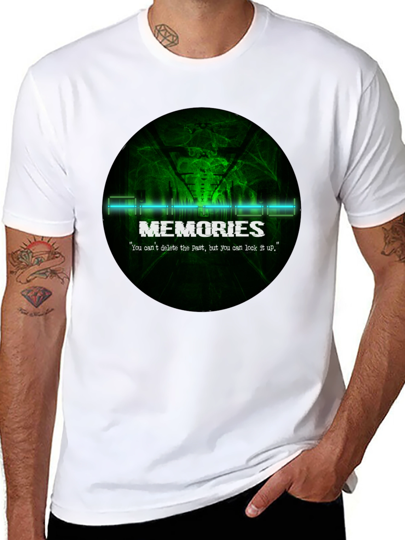Memories Graphic Tee - You cant delete the past