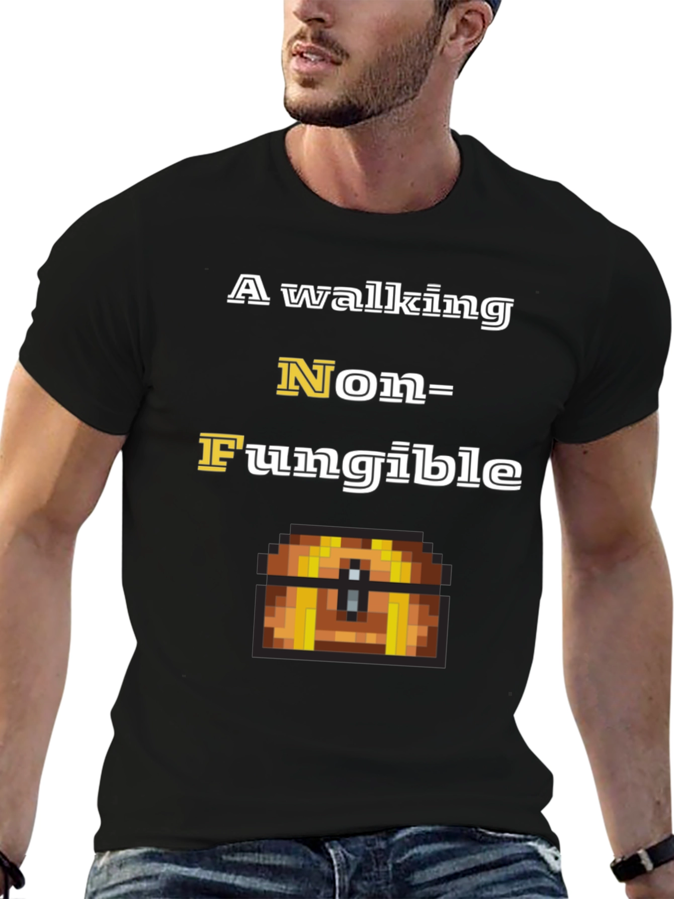 A Walking Non-Fungible Token T-Shirt