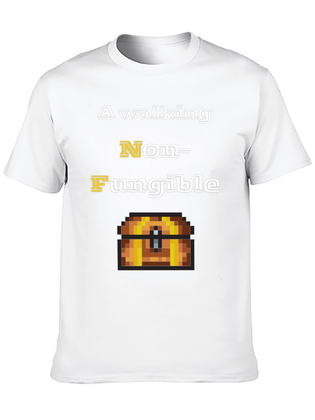 A Walking Non-Fungible Token T-Shirt