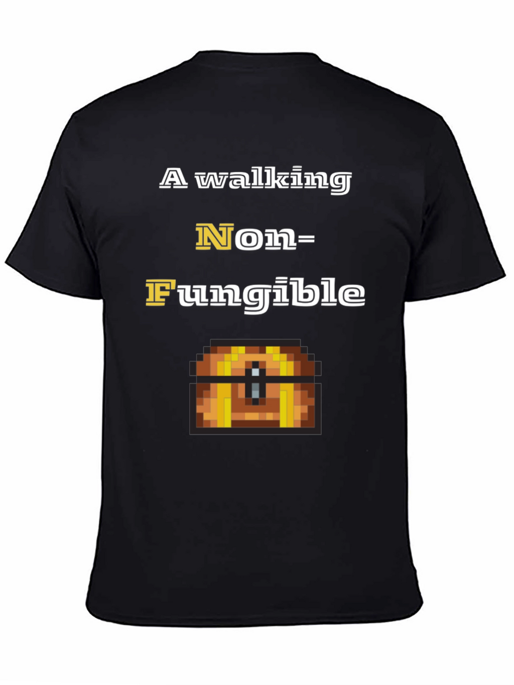 A Walking Non-Fungible Token T-Shirt