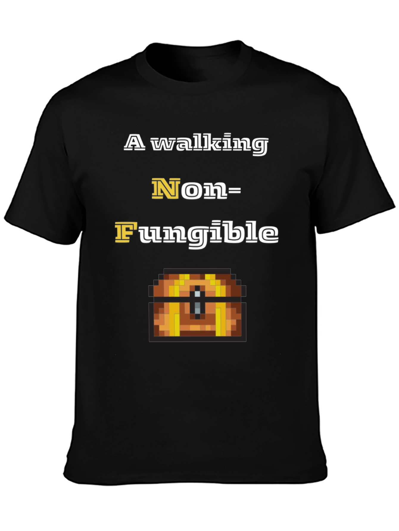 A Walking Non-Fungible Token T-Shirt
