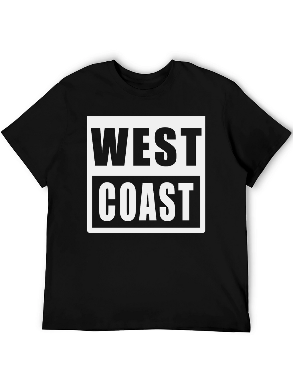 West Coast Graphic T-Shirt - Black